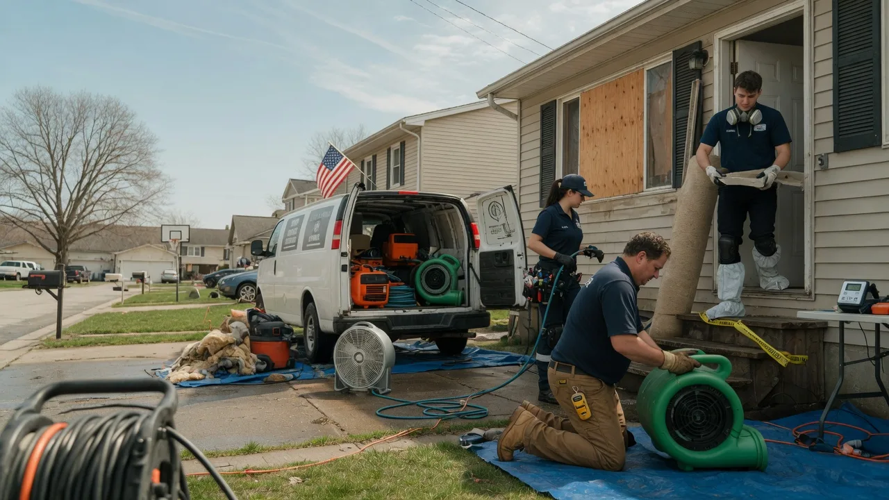 Water Damage Restoration in Imperial, PA near me